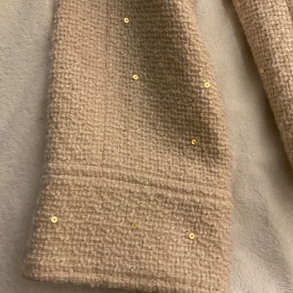 Women Coat, Small, Cream, Japanese Brand United Arrows - Picture 10 of 14